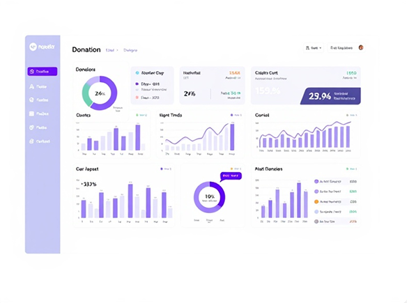 Donor Management Dashboard